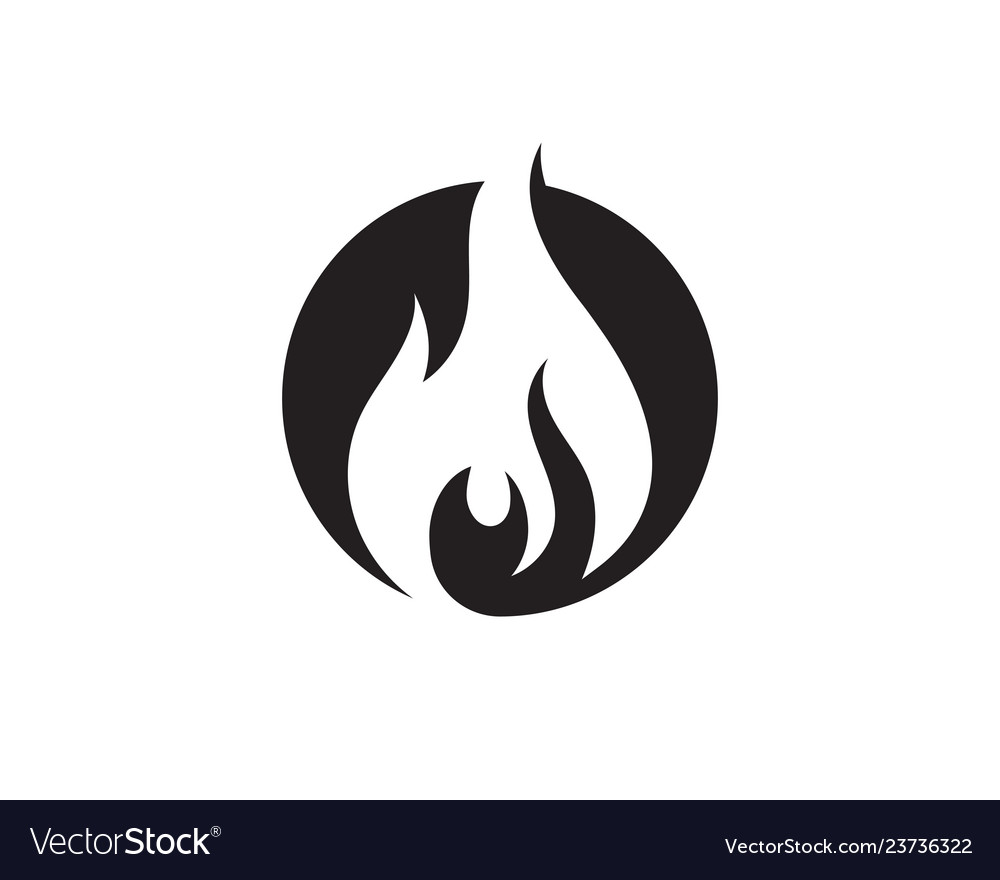 Fire flame Royalty Free Vector Image - VectorStock