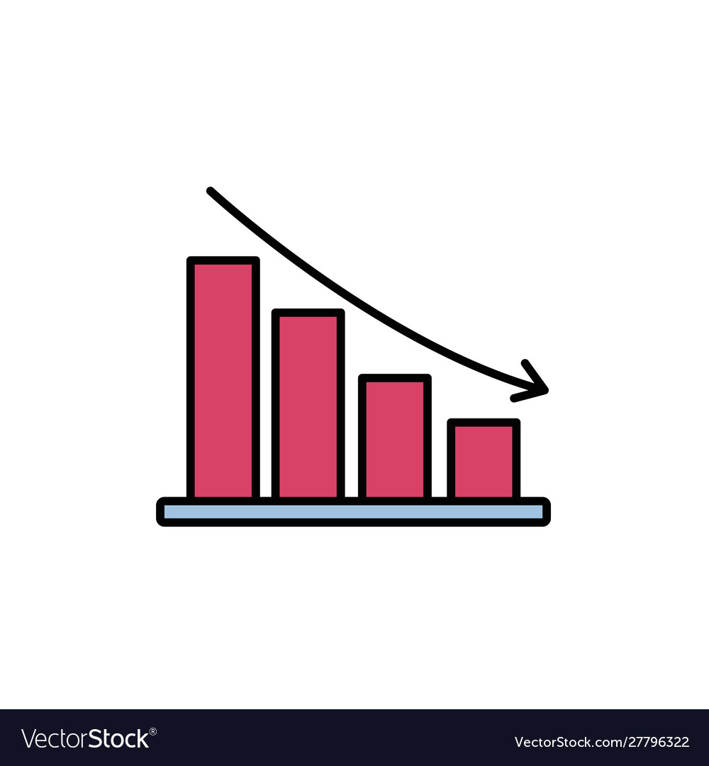 Isolated workflow icon flat and line design