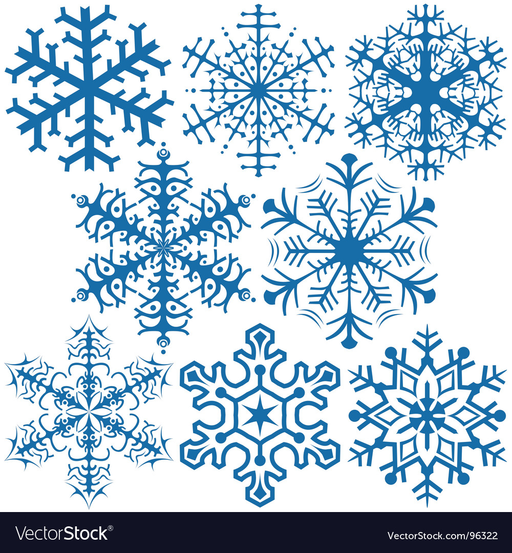 Winter Snowflake Pattern