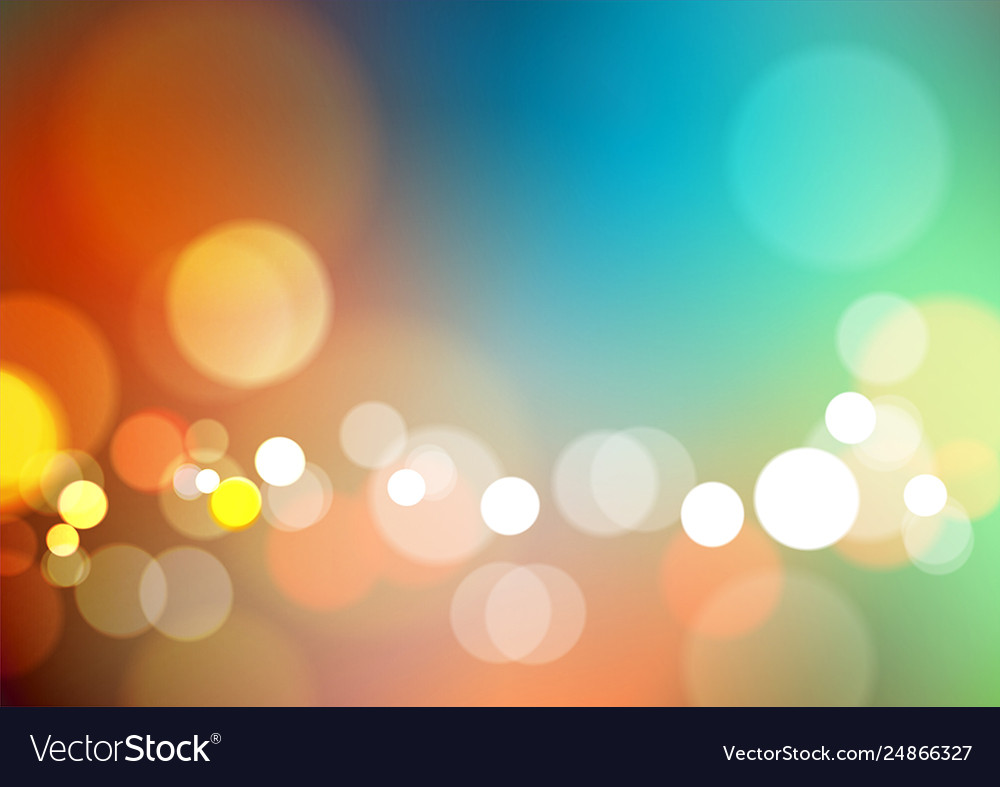 Abstract bokeh light colorful background