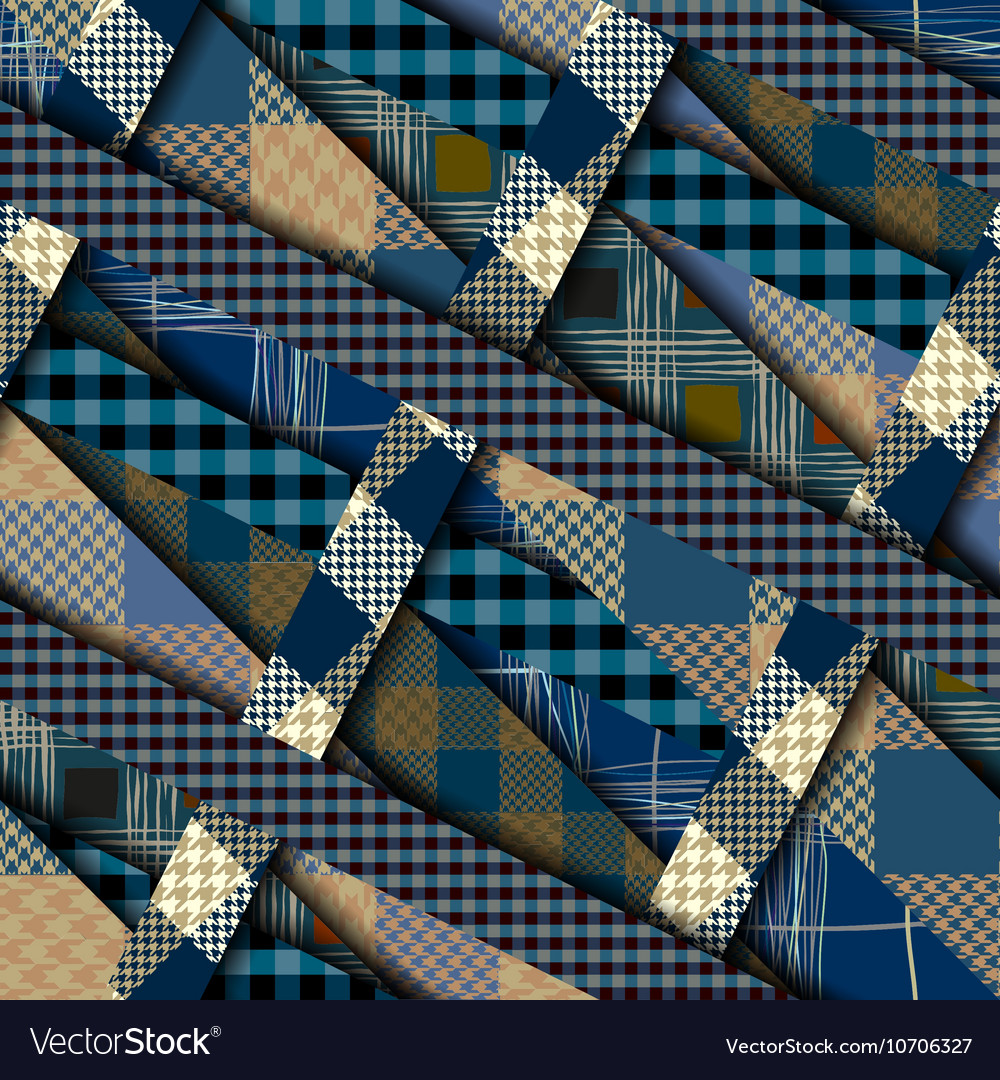 Diagonal strips pattern