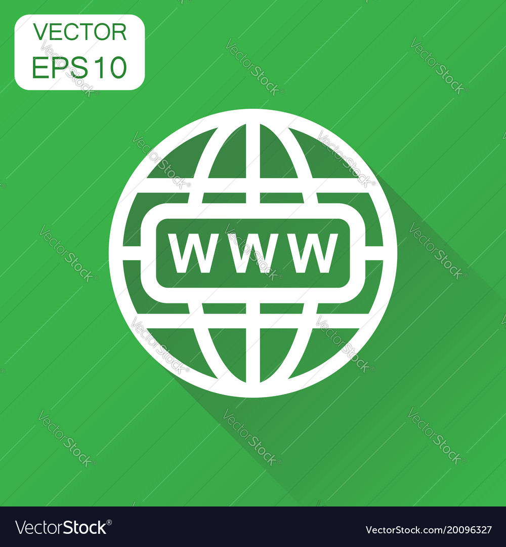 Go to web icon business concept network internet