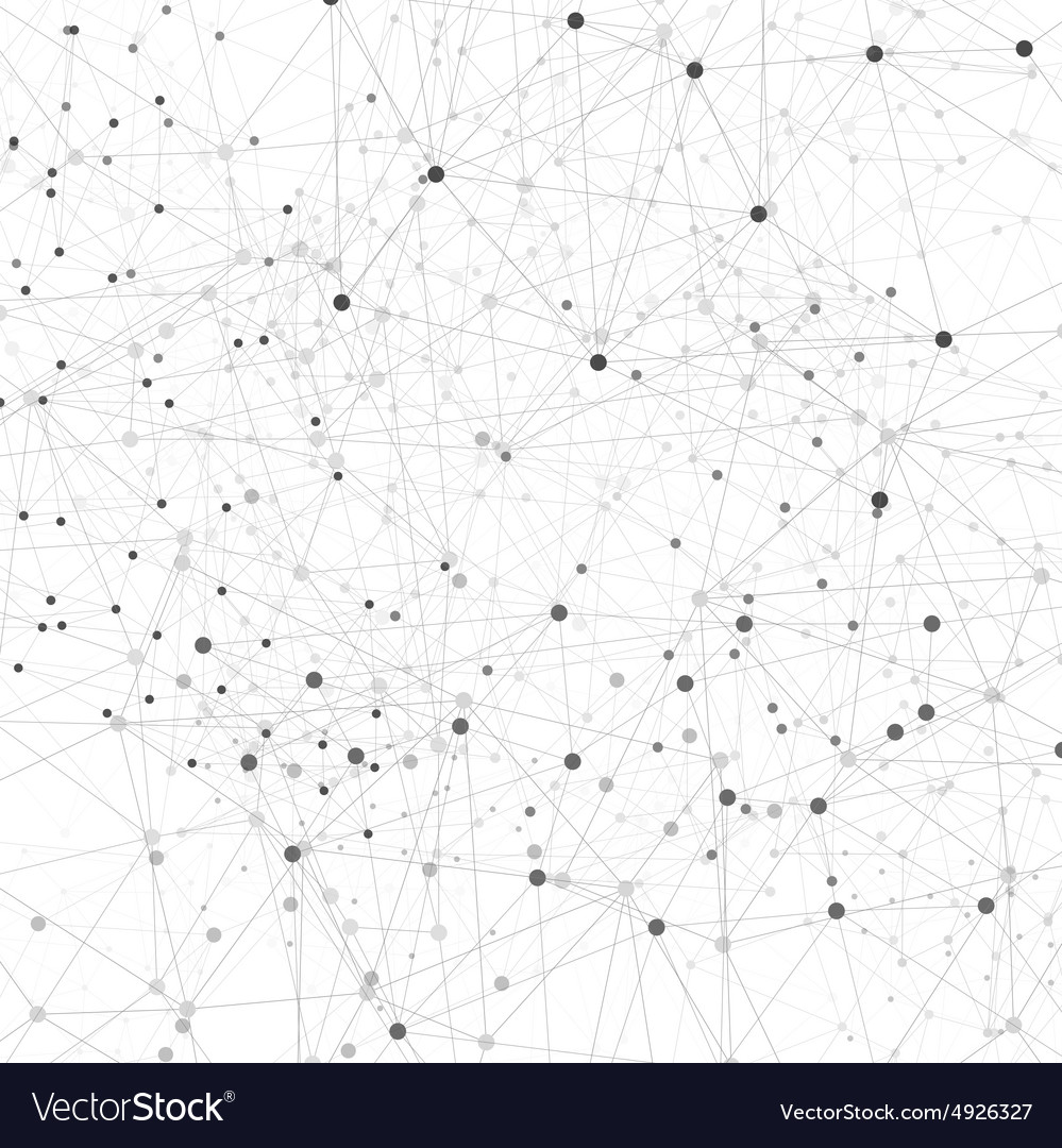 Network background abstract polygon