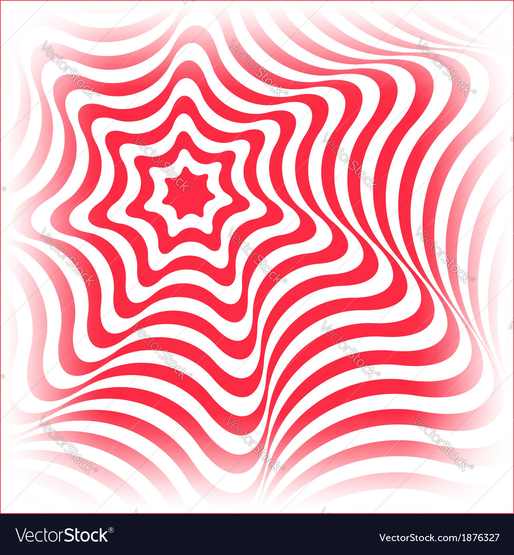 Optical Illusion Stripe Pattern