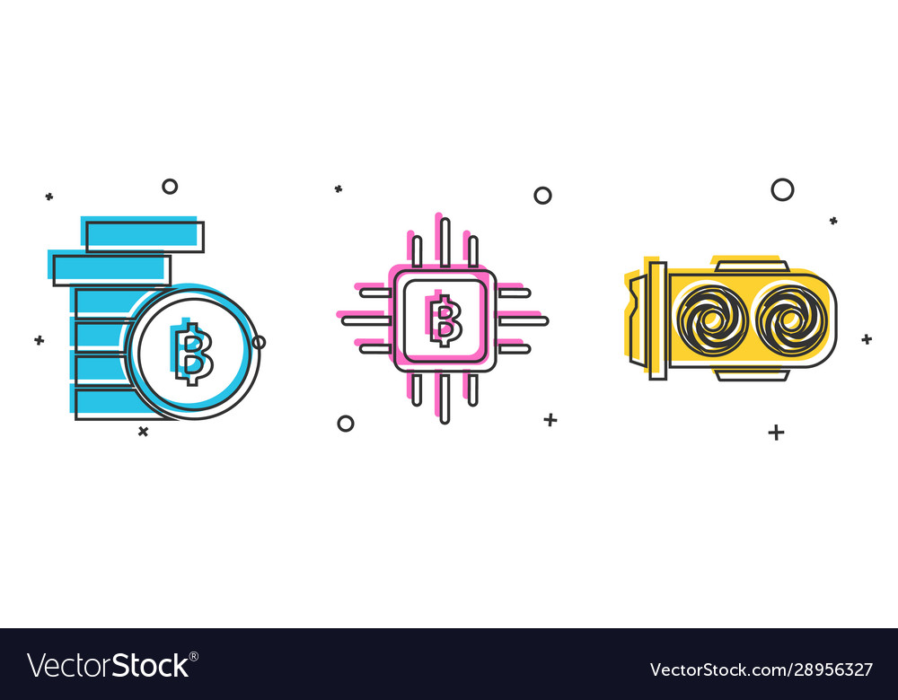 Set cryptocurrency coin bitcoin cpu mining farm