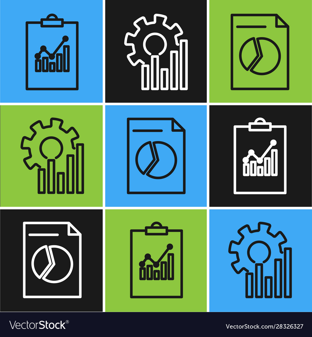 Set line clipboard with graph chart document