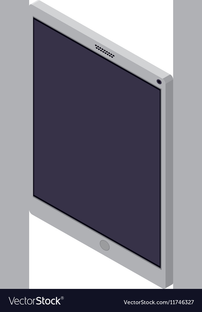 Tech touch tablet camera front