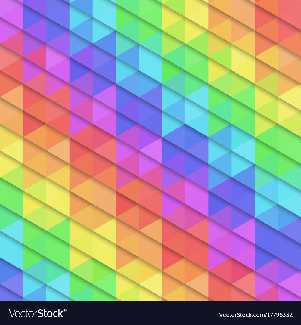 Abstract background of triangles