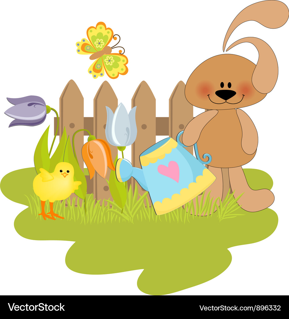 Cute easter Royalty Free Vector Image - VectorStock