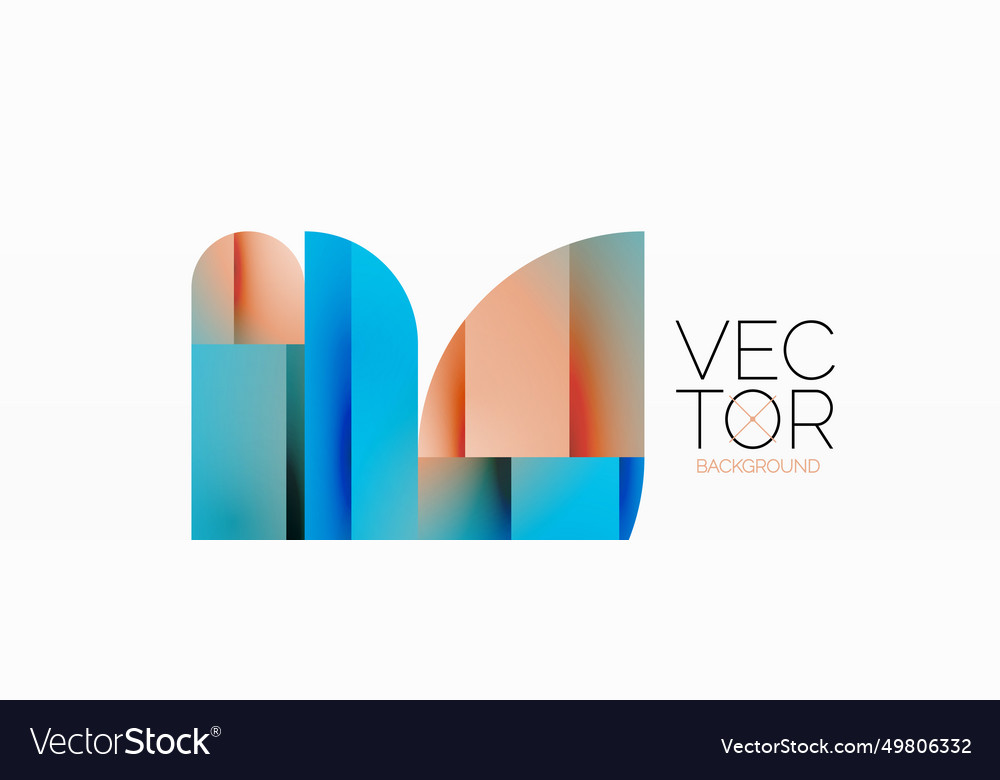 Dynamic abstract background harmonious Vector Image Dynamic abstract background harmonious