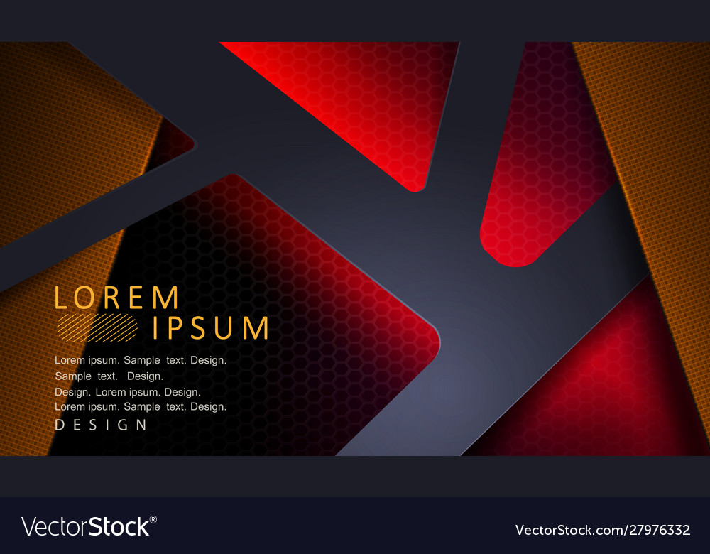 Geometric background with overlapping gray vector image Geometric background with overlapping gray
