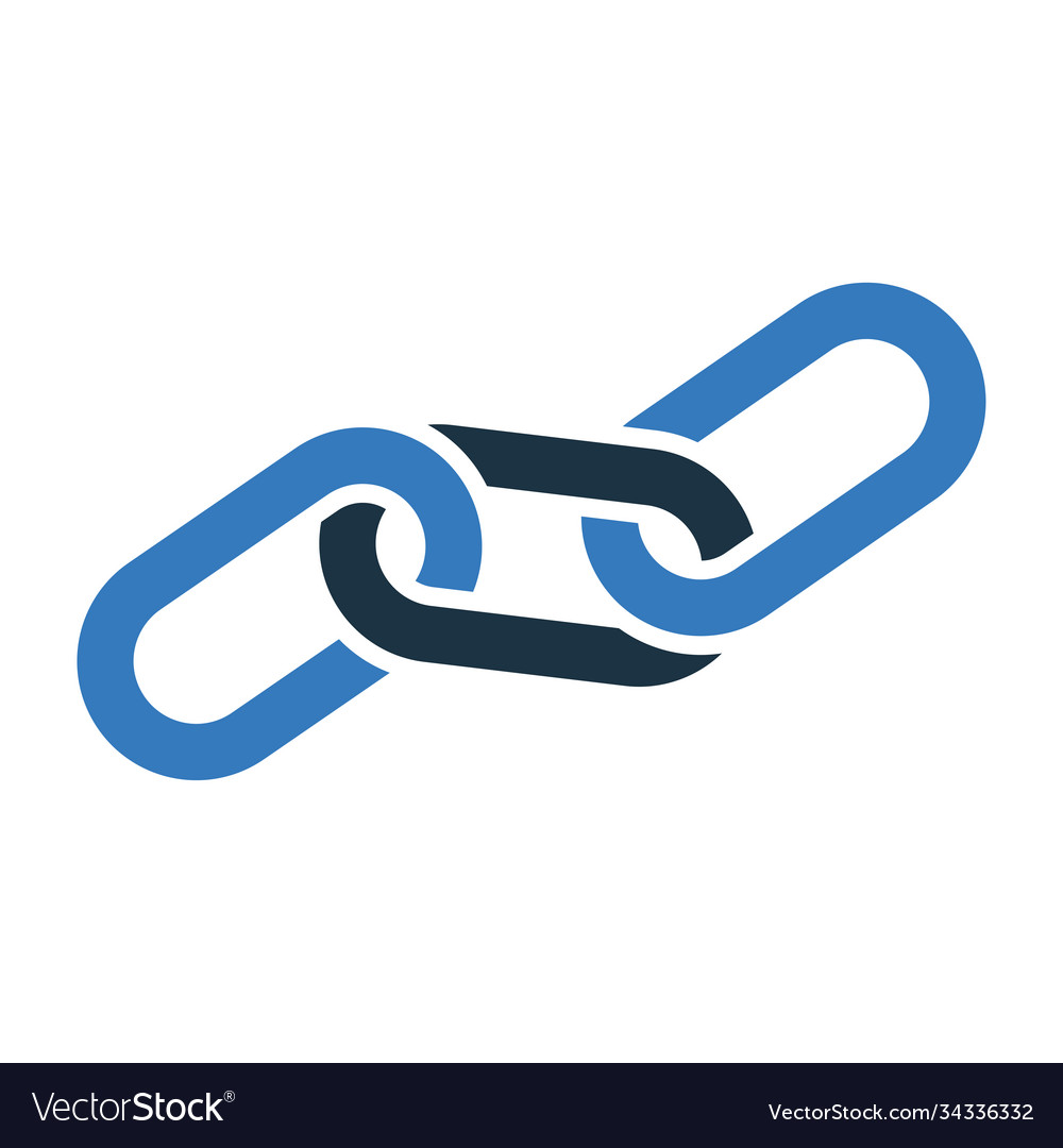 Hyperlink link building icon graphics
