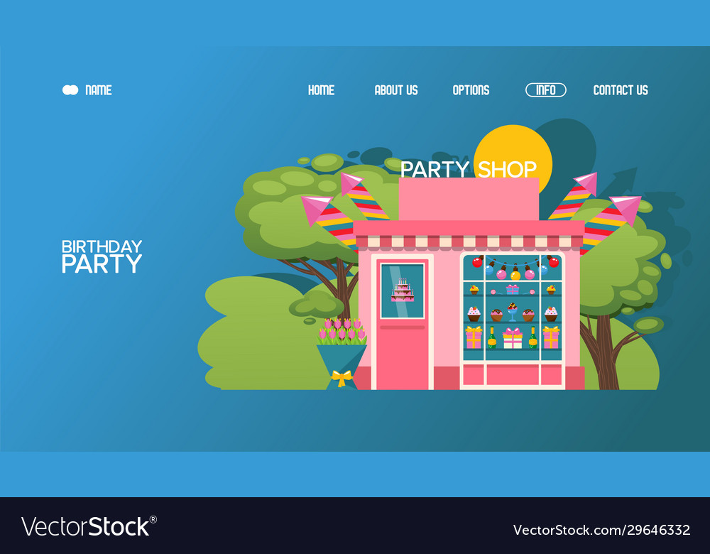 party-shop-website-birthday-gifts-store-royalty-free-vector