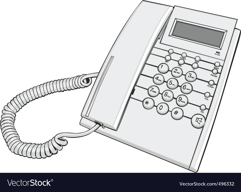 Phone cartoon Royalty Free Vector Image - VectorStock