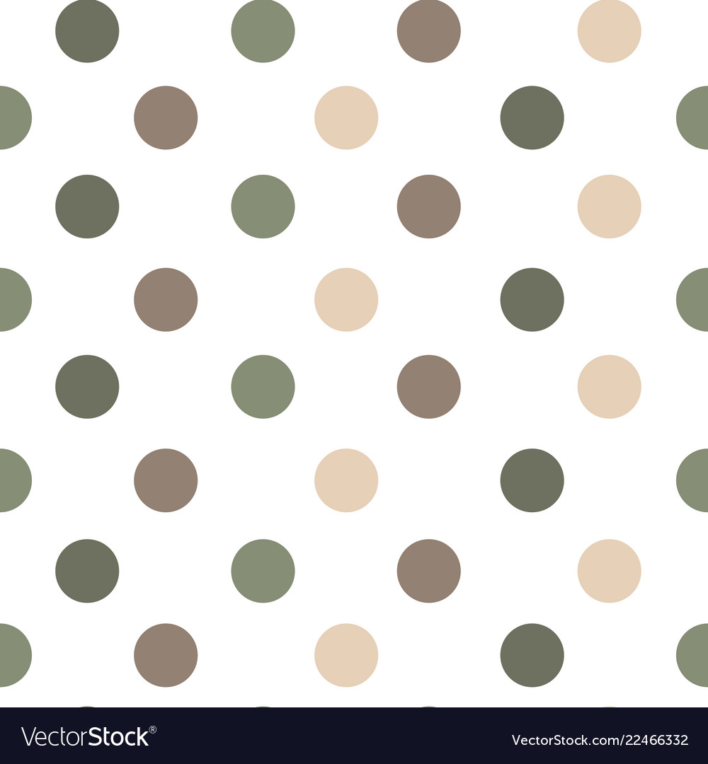 Seamless pattern or texture with polka dots vector image Seamless pattern or texture with polka dots