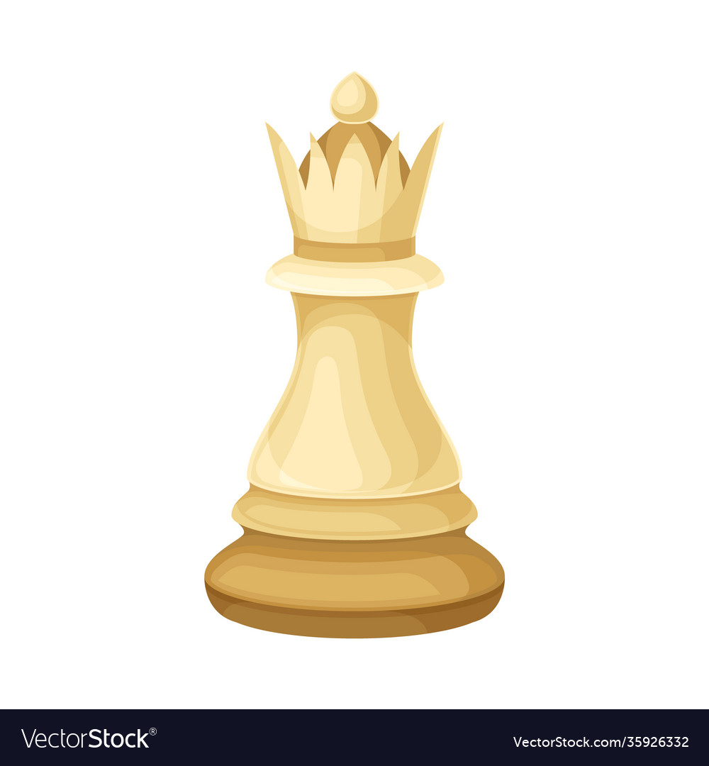 Chess game piece scribble Royalty Free Vector Image