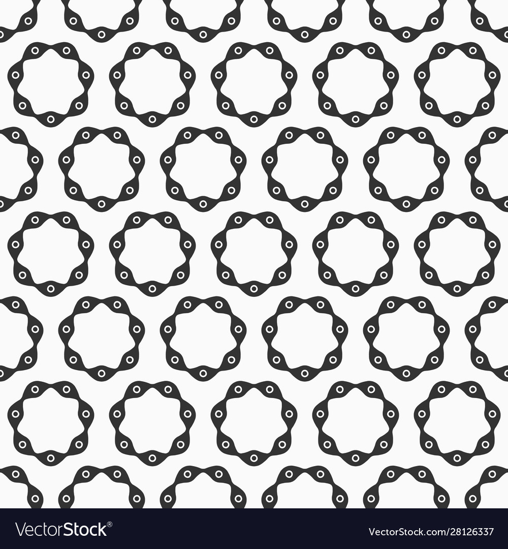 Abstract seamless pattern repeating round vector image Abstract seamless pattern repeating round
