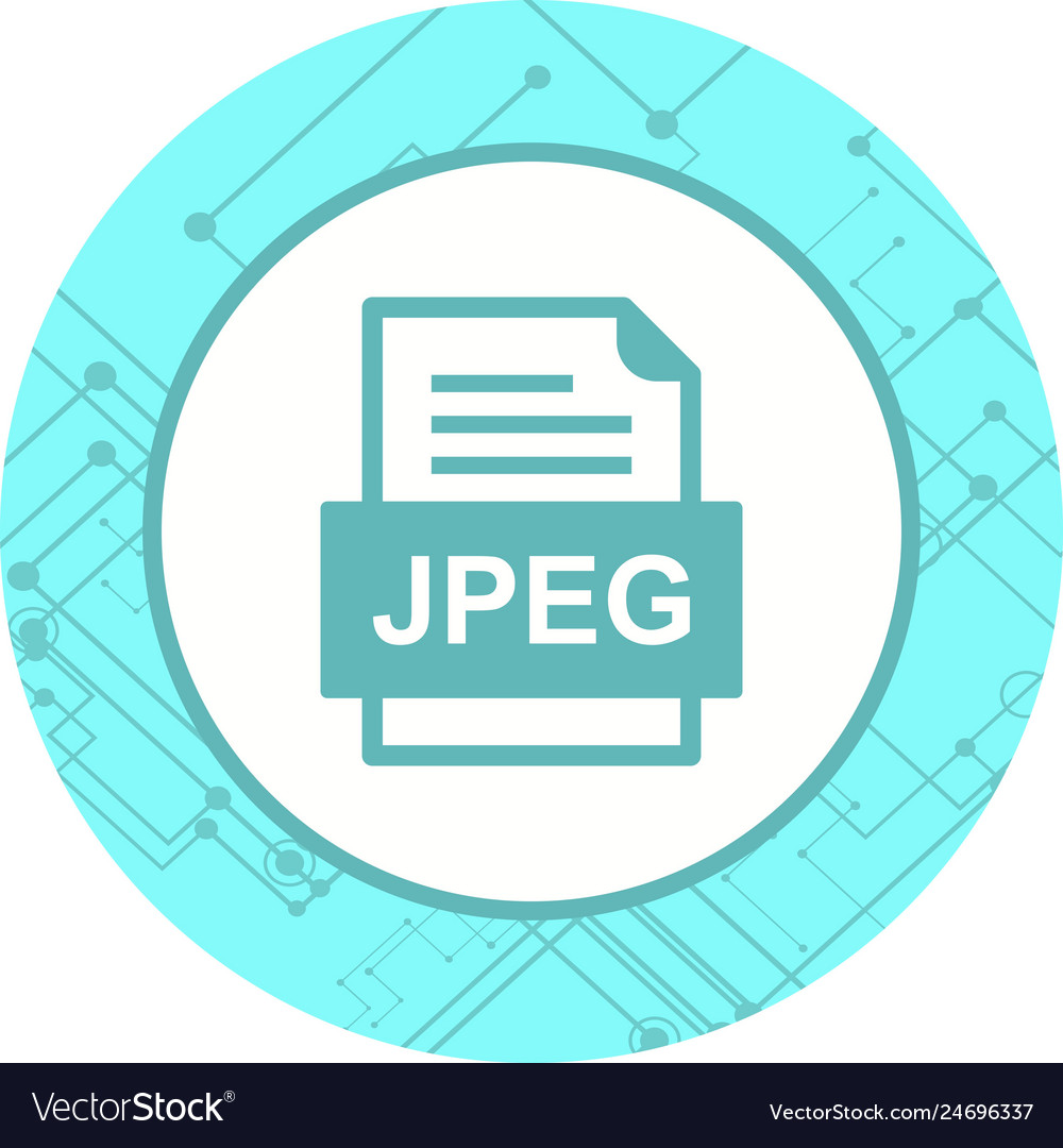 Jpeg file document icon