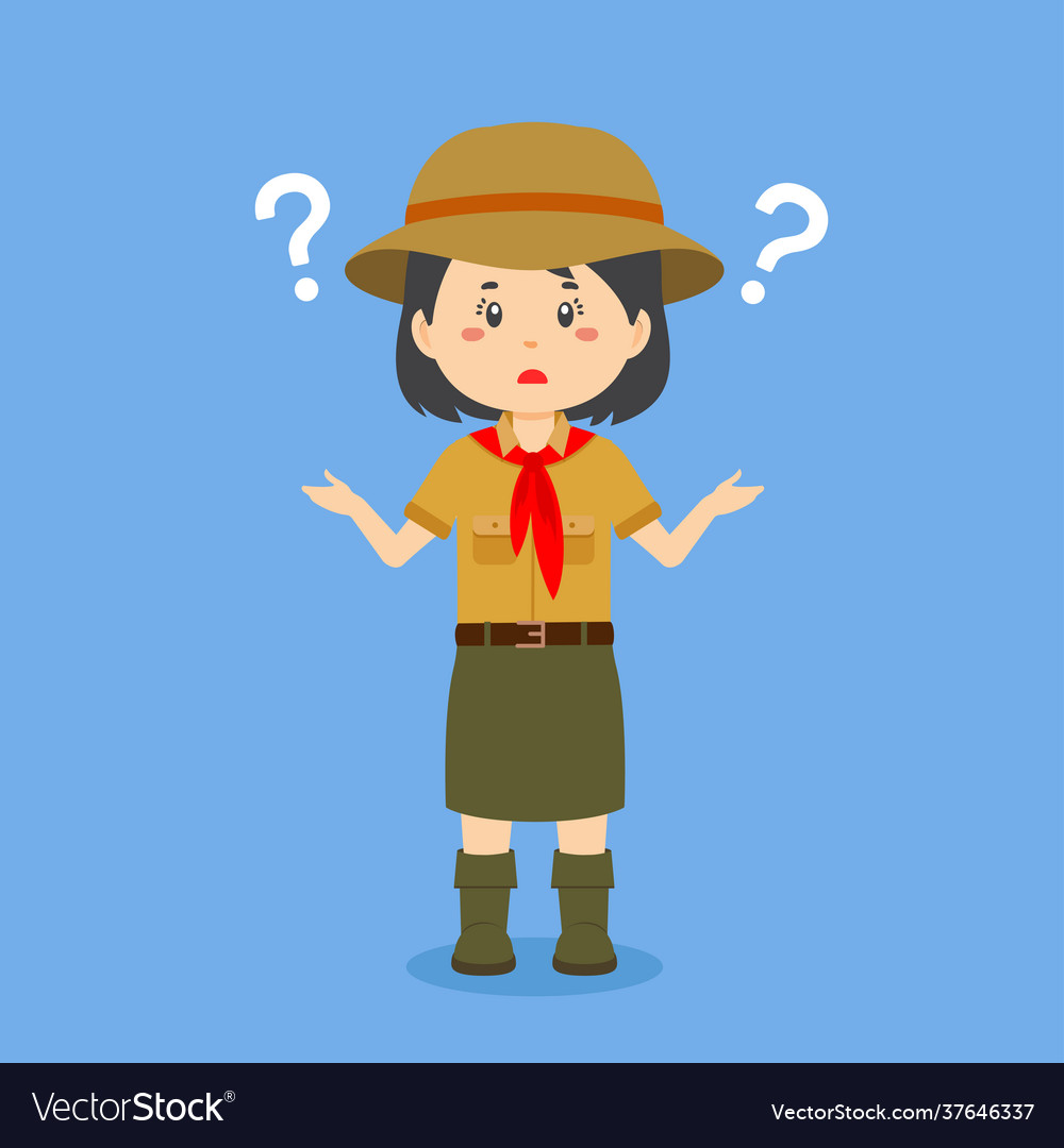 Scout confused with question mark