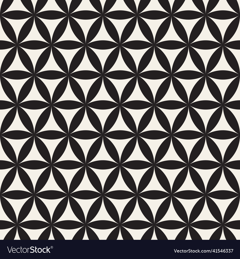 Seamless pattern repeating geometric elements vector image Seamless pattern repeating geometric elements
