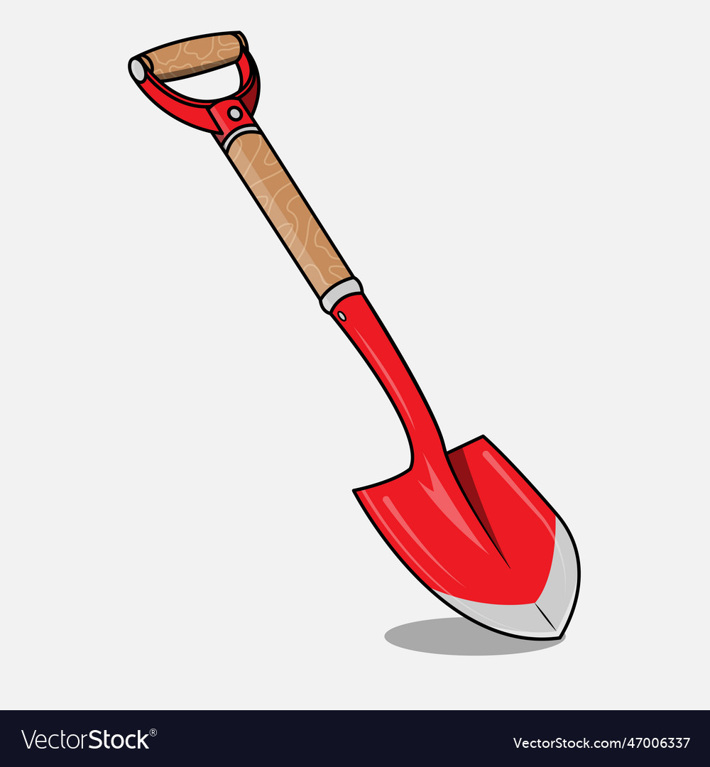 Shovel Royalty Free Vector Image - VectorStock