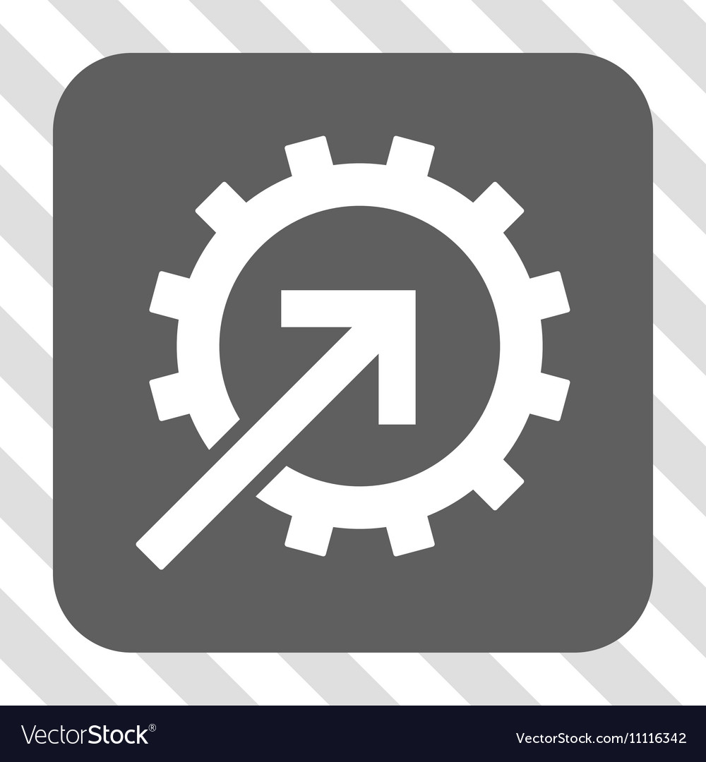 Cog integration rounded square button