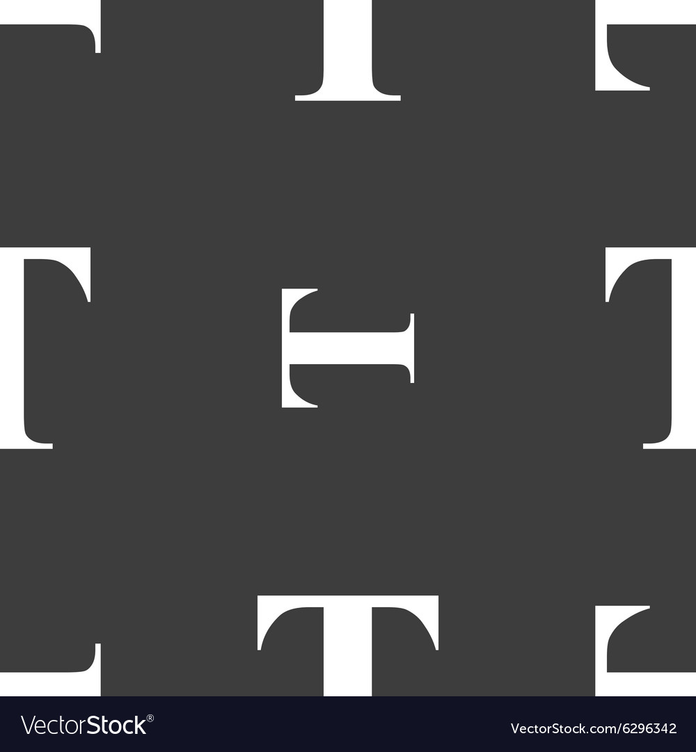 Text edit icon sign seamless pattern on a gray