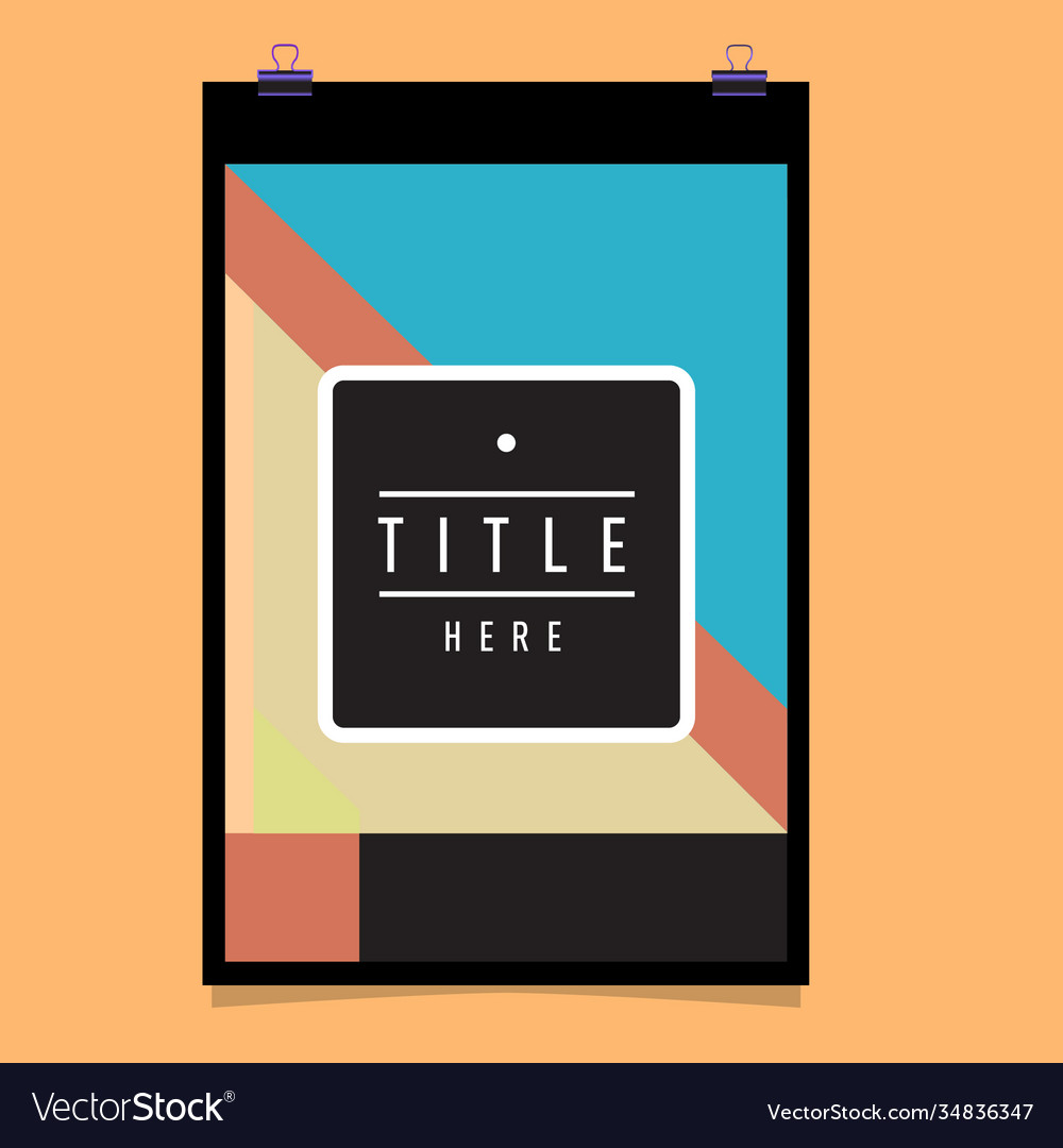 Abstract colorful geometric pattern background