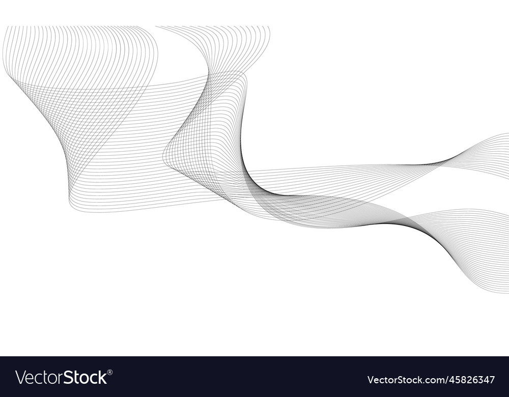 Abstract wave element for design digital Vector Image Abstract wave element for design digital