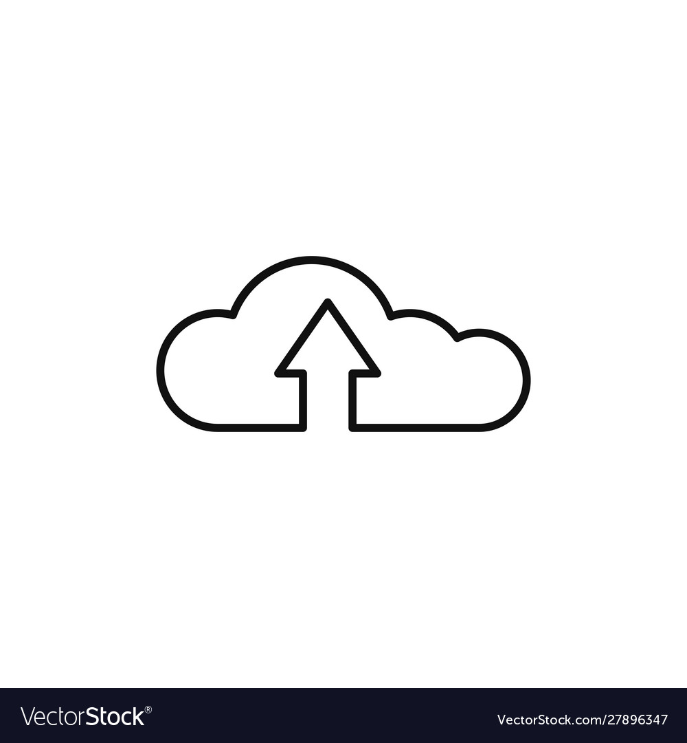 Cloud computing technology internet line style