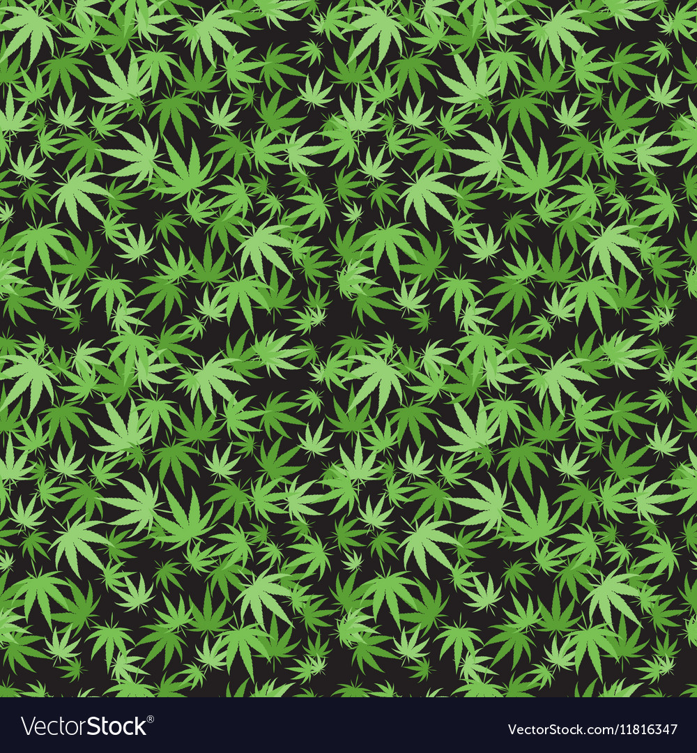 Marijuana background seamless patterns