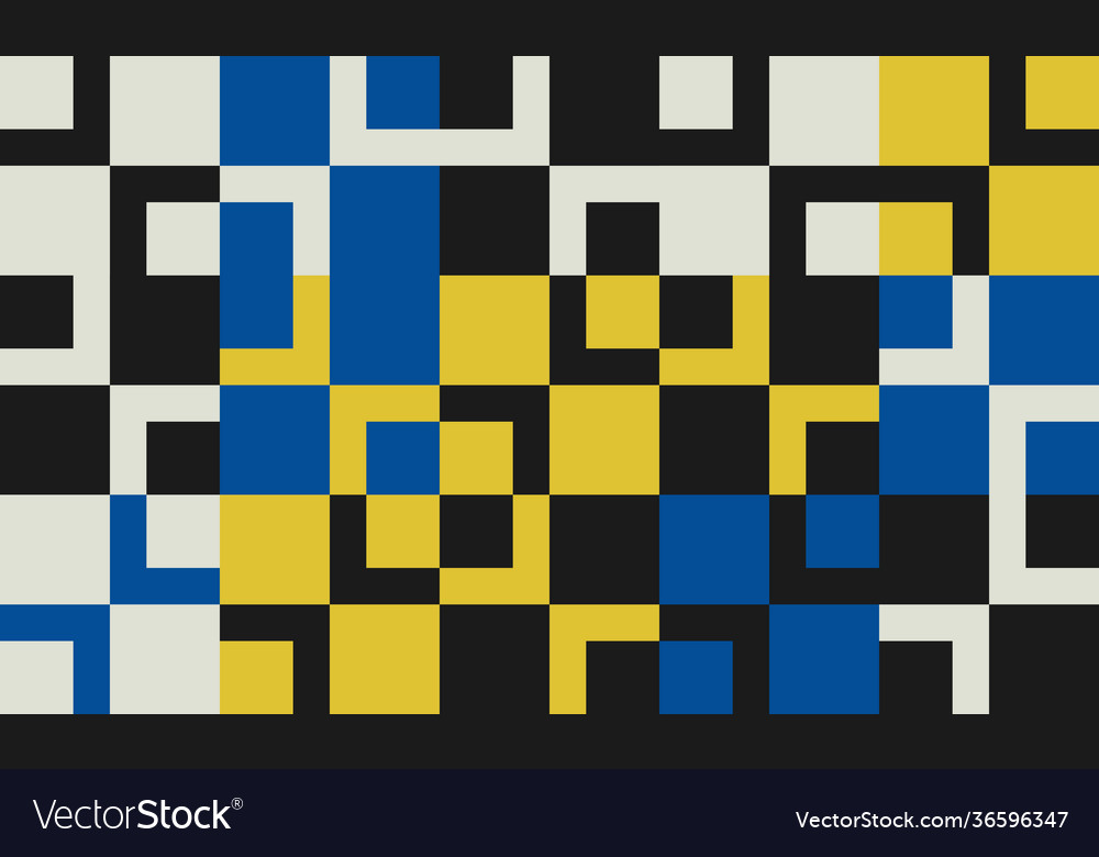 Minimal geometric pattern design vector image Minimal geometric pattern design