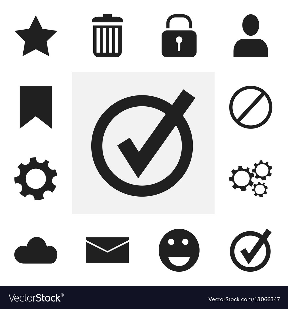 Set of 12 editable internet icons includes