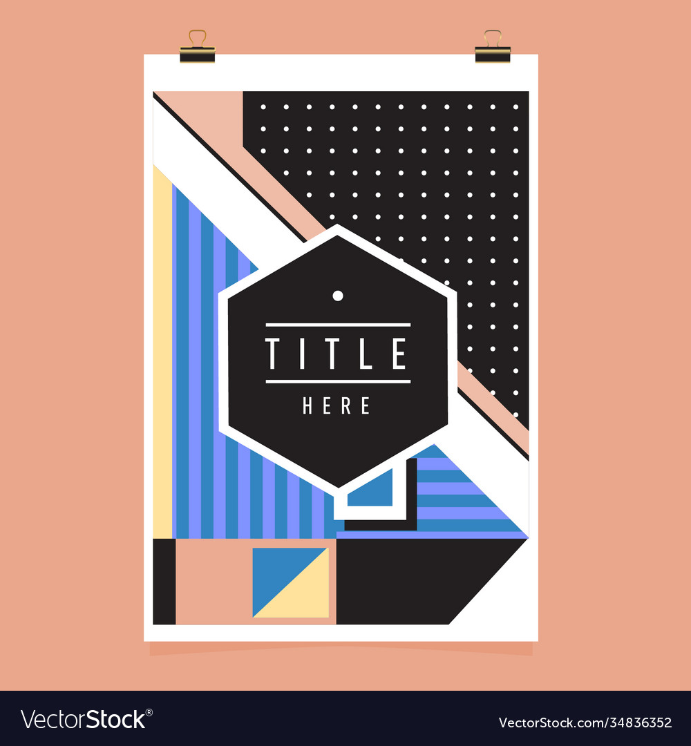 Abstract colorful geometric pattern background