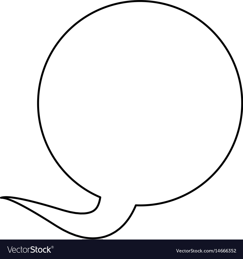Bubble speech dialog talk chat line