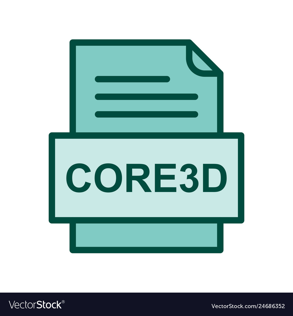 Core3d file document icon