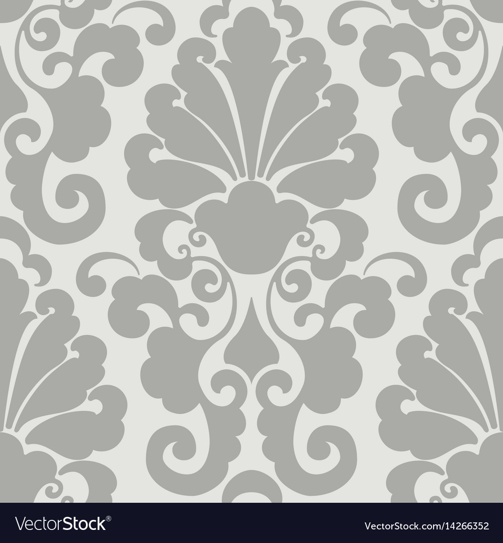 Elegant Damask Floral Pattern