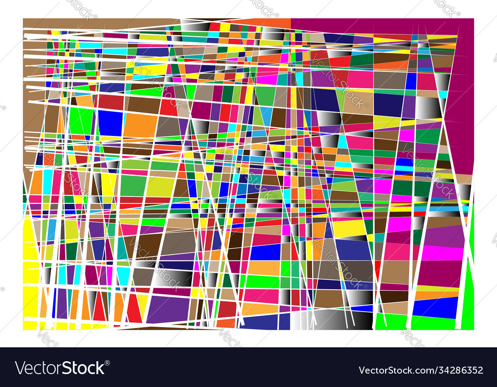 Noise glitch concept abstract colorful random vector image Noise glitch concept abstract colorful random