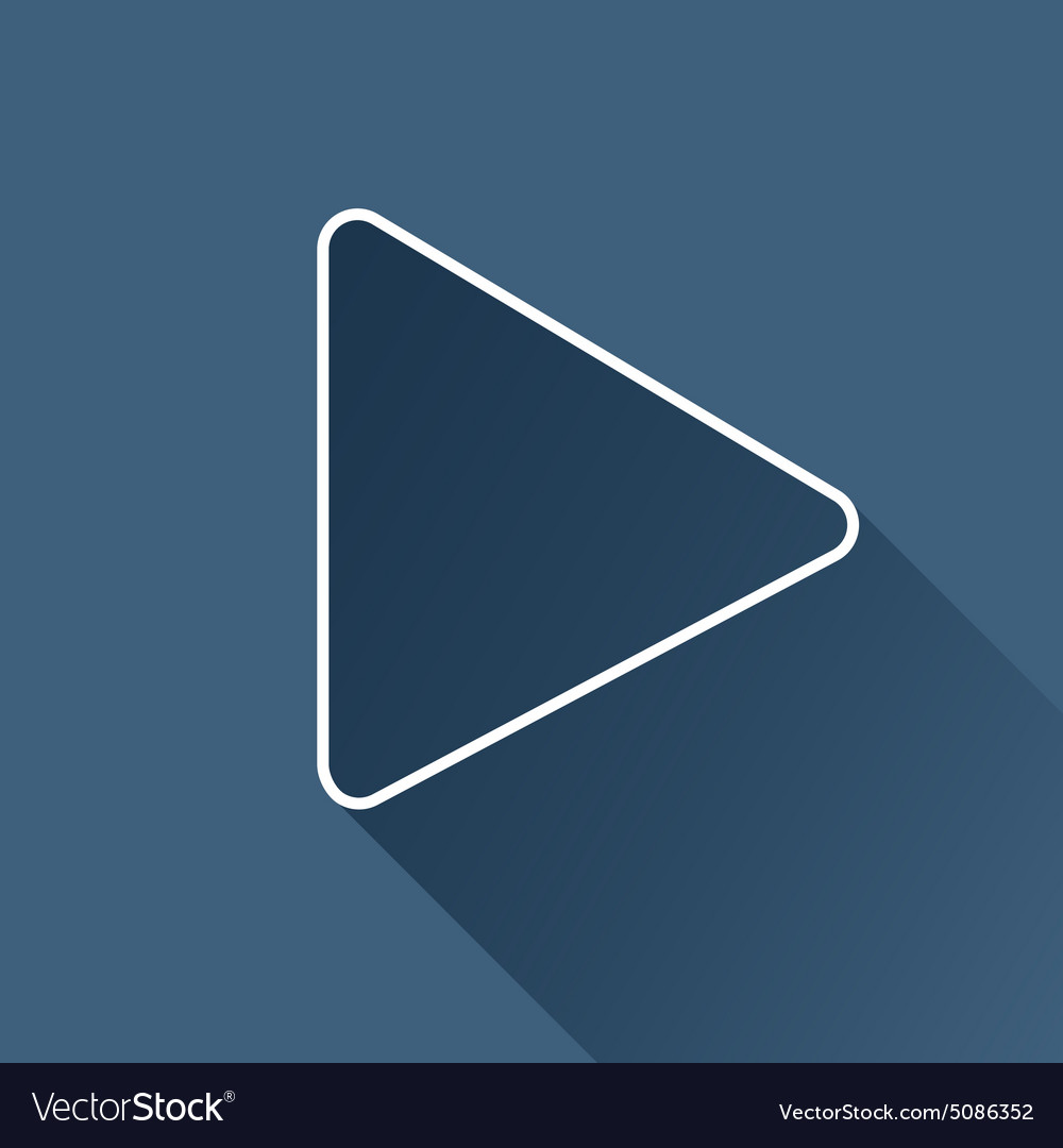 Play pointer icon eps10