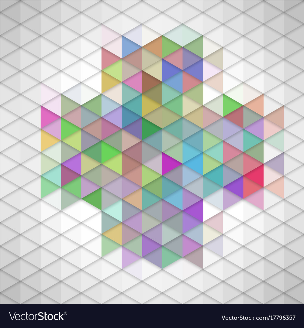 Abstract background of triangles