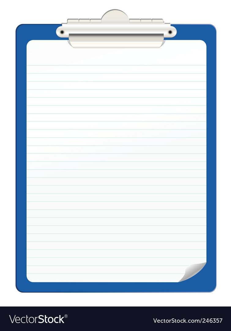 Clipboard Royalty Free Vector Image - Vectorstock