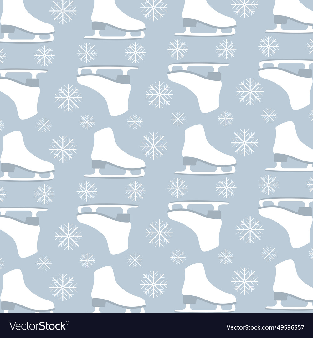 Colored winter pattern background