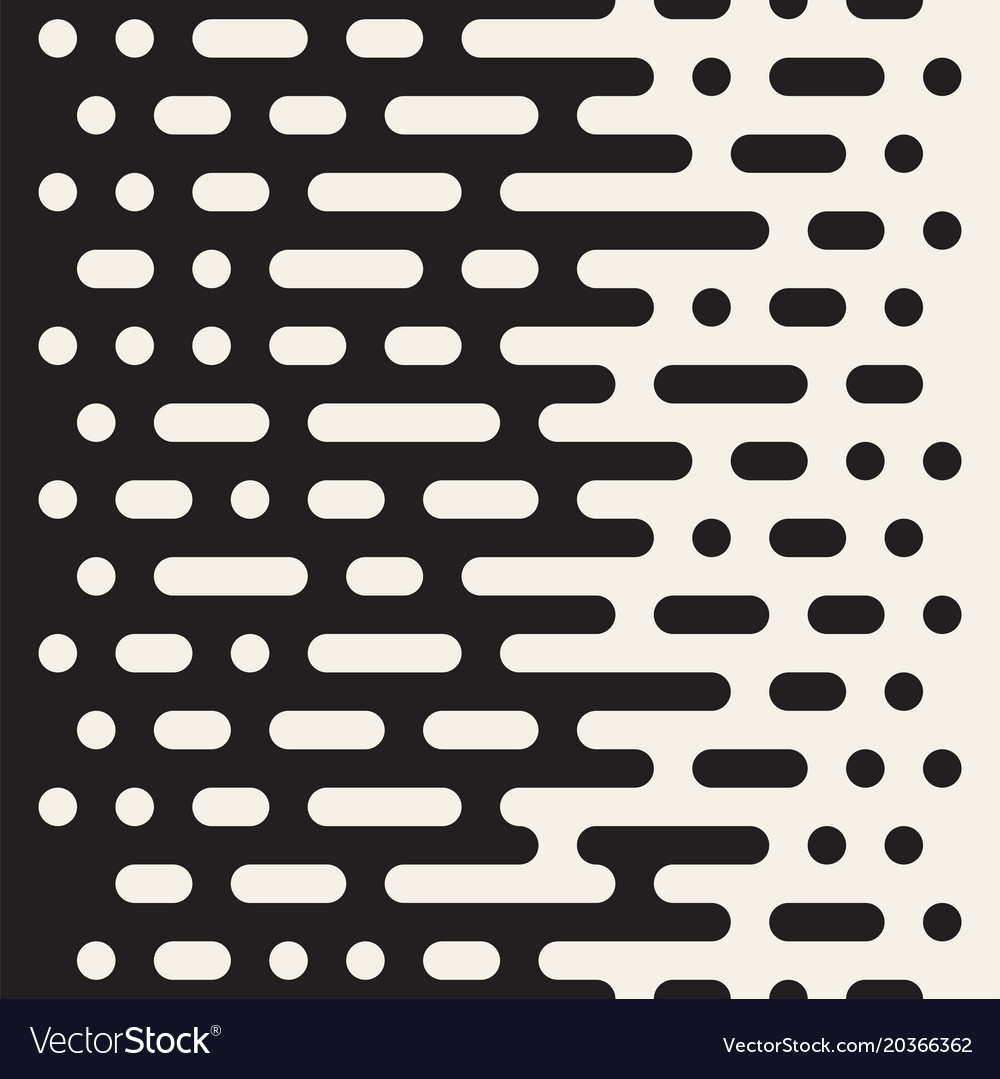 Irregular Halftone Line Pattern