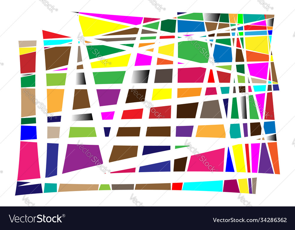 Noise glitch concept abstract colorful random vector image Noise glitch concept abstract colorful random
