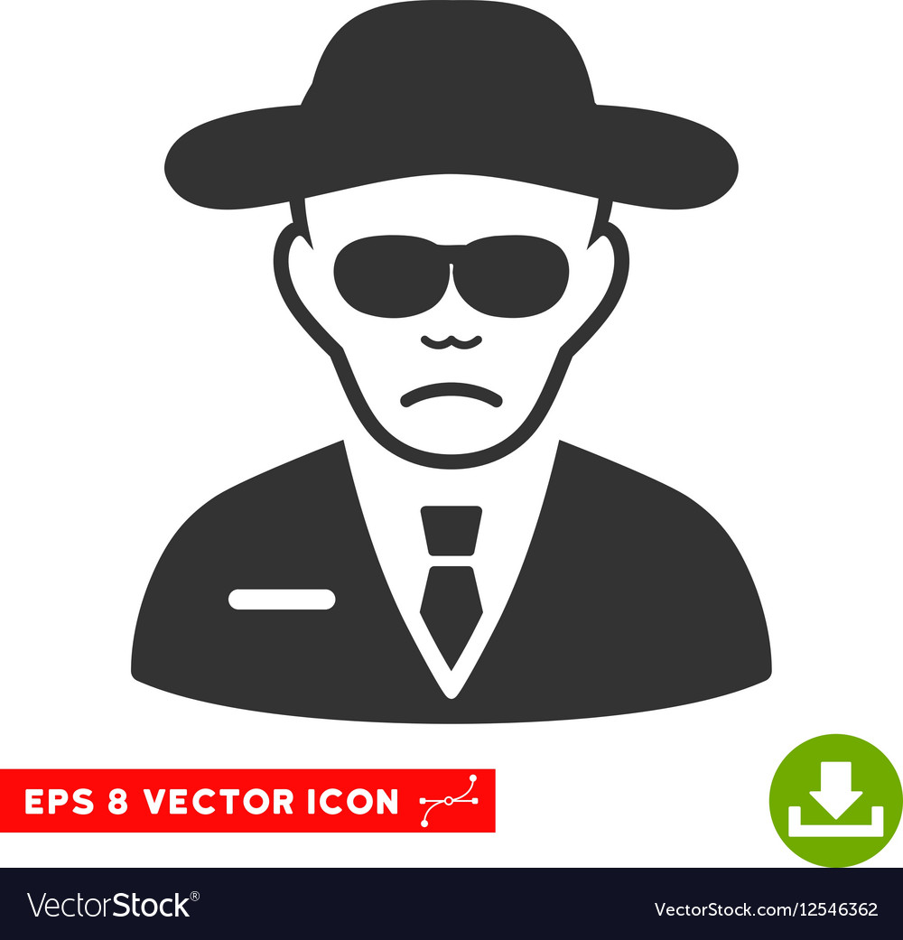 Security agent eps icon