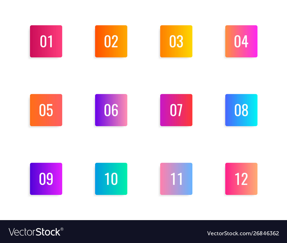 Super set arrow bullet point triangle flags vector image Super set arrow bullet point triangle flags