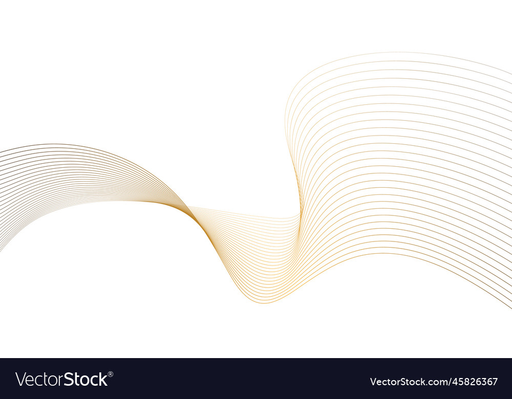 Abstract colorful wave element for design vector image Abstract colorful wave element for design