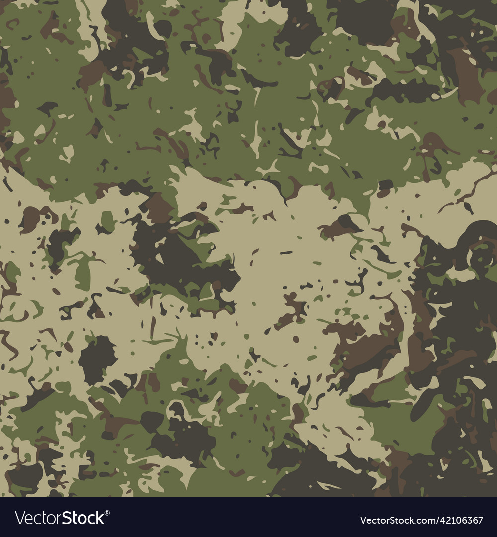 Abstract pattern in green tones imitating