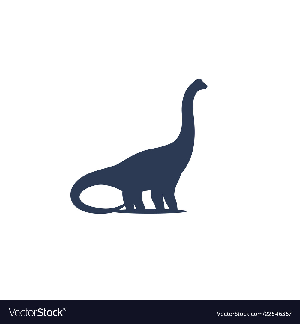 Dinosaur sauropod icon