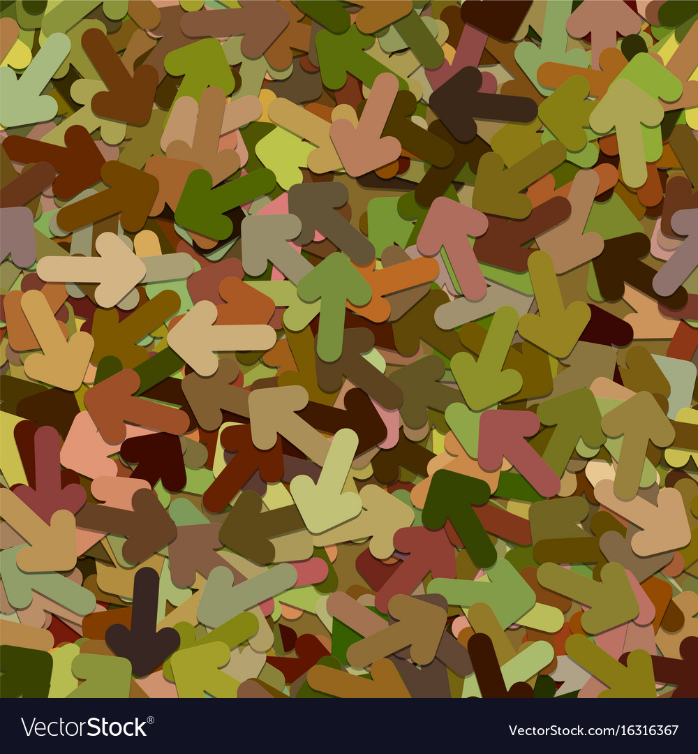 Seamless random arrow background pattern - from